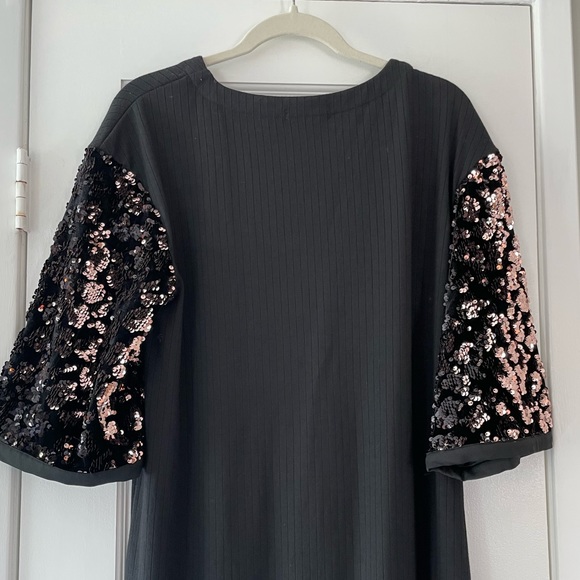 Anthropologie RO & DE Ariel Sequin Midi Dress - Picture 13 of 14